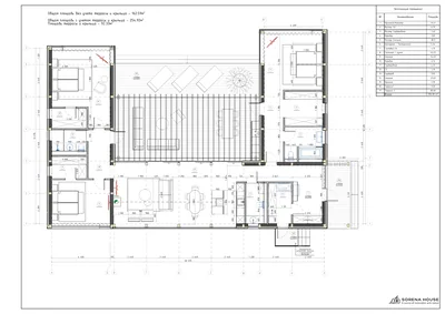 SORENA Fjord 160 — планировка с размерами